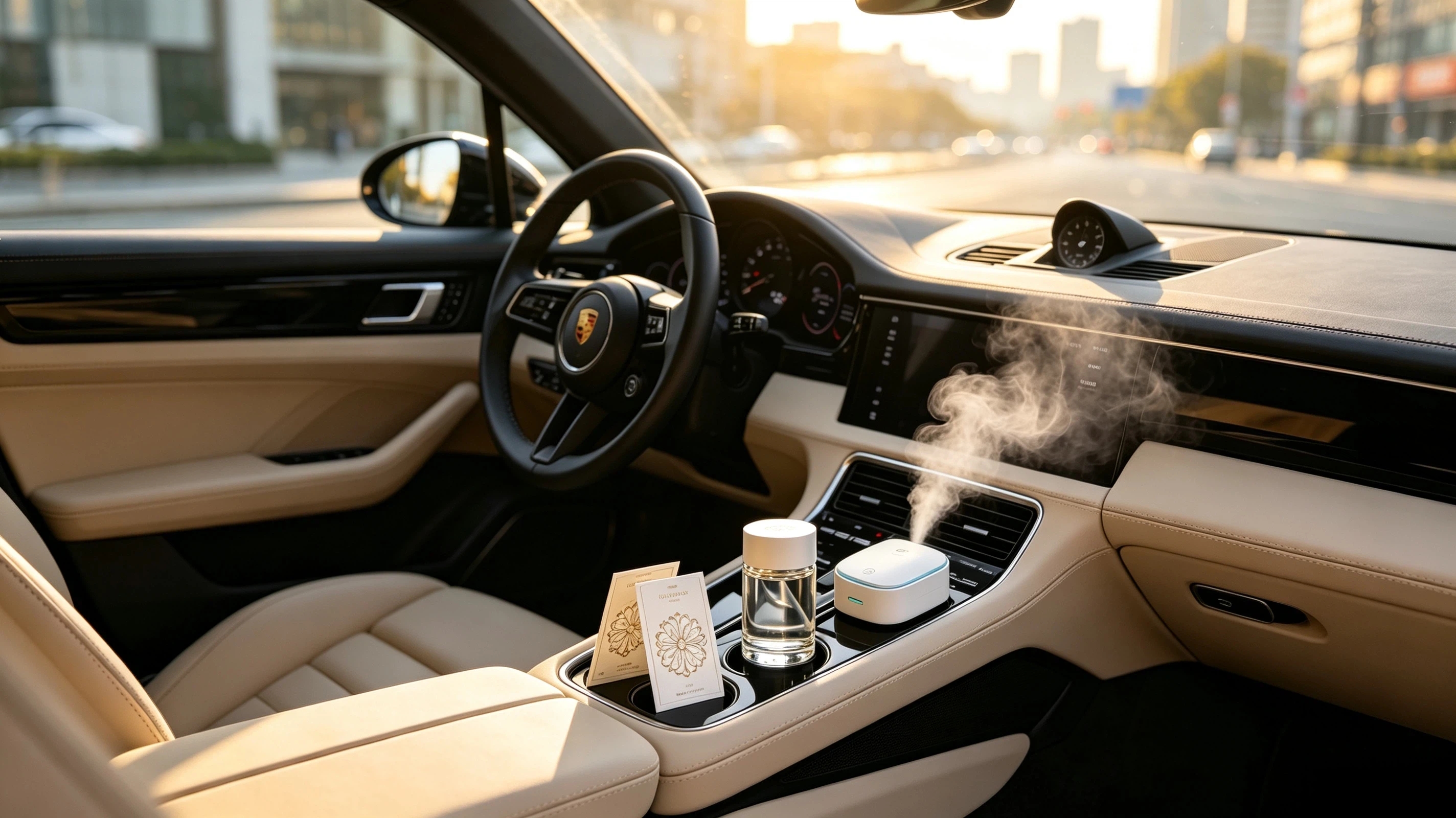 The car fragrance market explodes, Mitsui Gen launches a full range of lightweight travel fragrance 