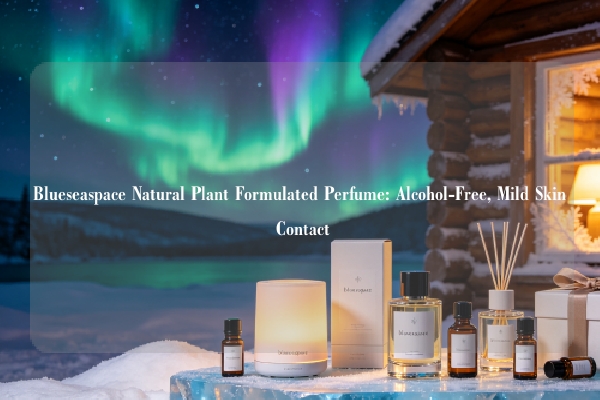 Blueseaspace Natural Plant Formulated Perfume: Alcohol-Free, Mild Skin Contact
