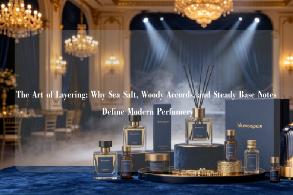The Art of Layering: Why Sea Salt, Woody Accords, and Steady Base Notes Define Modern Perfumery