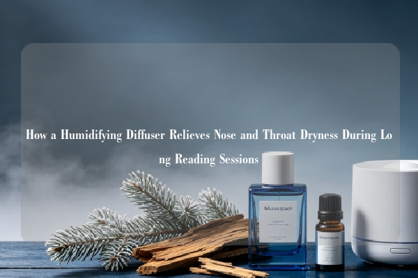 How a Humidifying Diffuser Relieves Nose and Throat Dryness During Long Reading Sessions